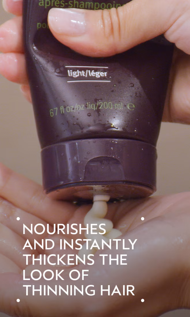 Aveda Invati Thickening — available at A Gemstone Hair Studio